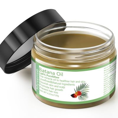 Mysense Raw Batana Oil, 100% Pure Unrefined and Organic Growth Oil from Honduras, Scalp Care for Women & Men, Prevent Hair Loss, Promote Hair Thickness