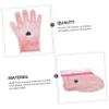 Healeved 2pairs Hand Foot Wax Therapy Kit Moisturizing Gloves Foot Covers Paraffin Therapy for Smooth Skin view 3