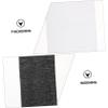 FOMIYES 10rolls Disposable Neck Strips for Haircuts Professional Protective Neck Paper Black White Convenient Adhesive Closure for Barbers and Salons view 3