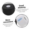 FOMIYES 10rolls Disposable Neck Strips for Haircuts Professional Protective Neck Paper Black White Convenient Adhesive Closure for Barbers and Salons view 4