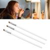 3pcs eyelinersBrushes Set, Angled eyelinersBrush Ultra Thin Slanted Comfortable Grip Make Up Brush White view 4