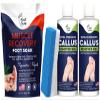 Muscle Relief Foot Soak with Epsom Salts - All Natural Salts for Post Workout - Easy Way to Remove Hard Calluses & Dead Skin Build-Up - Professional at Home Foot Care for Men & Women - Made in The USA view 1