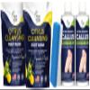 Citrus Detox Foot Soak with Epsom Salts for Foot Callus, Immune Boost, Damaged Toenail, Athletes Foot, Pedicure Callus Remover for Feet with Extra Strength Gel & Foot Pumice Stone Set view 1