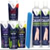 Foot Soak with Epsom Salts- Variety Pack of 4- Tea Tree Oil, Muscle Relief, Calming Lavender & Citrus Soak Callus Remover for Feet with Extra Strength Gel & Foot Pumice Stone Set view 1