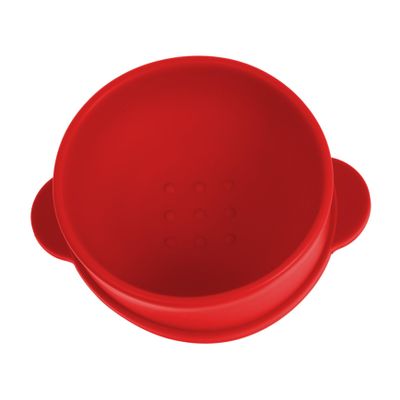 FOMIYES Heat-resistant Wax Melting Bowl Nonstick Silicone Inner Accessory for Removal for Waxing and Diy Mask Mixing Capacity Red