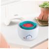COOLHIYA Silicone Wax Warmer Replacement Bowl Set Non-stick Wax Melting Container for Hair Removal - Flexible Pot for Waxing Salons and Home Use Green view 4