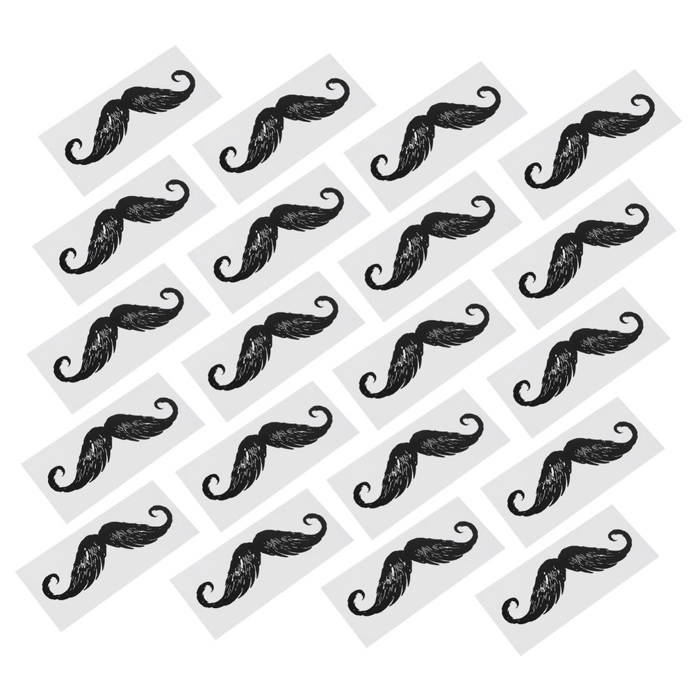 Beatifufu 20pcs Nose Hair Waxing Stickers for Safe Hair Removal Personal Care Depilation Accessories Protective Wax Strips for Facial and Beard Grooming