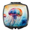 Caroline's Treasures Jellyfish Compact Mirror Decorative Travel Makeup Mirror for Women Girls Gifts Pocket Makeup Mirror Folding Handheld view 1