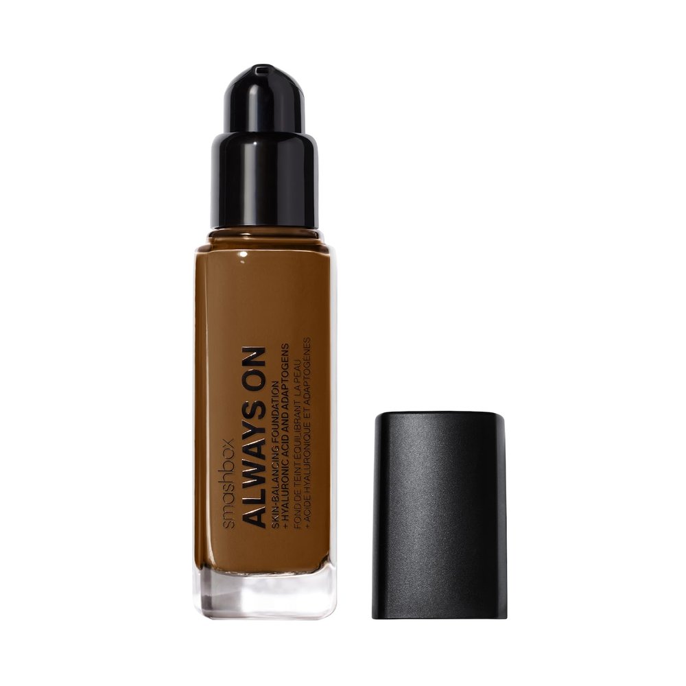 Smashbox Always On Skin-Balancing Foundation | Medium-To-Full Coverage Foundation | Hyaluronic Acid with a Natural-Looking, Second-Skin Finish, 1 Fl Oz, D10O