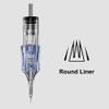 BRONC 50PCS Tattoo Cartridge Needles 1007RL - 7RL #10 Bugpin 0.30mm 7 Round Liner Disposable Tattoo Needles for Rotary Tattoo Machines view 2