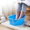 Chpbolly Foot Soaking Tub Sturdy Soaking Feet Bucket Large Size Foot Basin Thickened Massager Tub with Raised Massage Nodes Exfoliation Callus Pedicure Foots Spa Bath Bucket (Blue) view 2