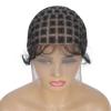 Braided Wig Caps With Baby Hair Double Full Lace Crochet Caps With Natural Knots For Making Lace Front Glueless Braided Wig For Breathable Box square Crochet Hair (1B, 95 Knots) view 1