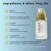NADIA NAD+ Power Serum for Face, Neck & Dcollet  Anti-Aging, Hydrating Skin Serum  15 ml / 0.5 fl oz (Made in USA) view 4