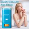 2 PCS Face Sunscreen Stick,SPF 50+ Sunscreen Stick Face,Oil Control Lightweight Sunscreen Face Stick,Matte Stick Sunscreen for Face view 2