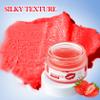 2PCS Strawberry & Orange Conditioning Lip Scrub Kit,Moisturizing Lip Sleeping Mask Long Lasting Hydrating Lip Scrubber Exfoliator Lip Care Products for Men & Women view 4
