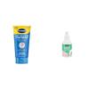 Dr Scholl's 3.5oz Dry Cracked Foot Repair Cream & Freeman 4oz Coconut & Aloe Foot Peeling Spray Bundle view 1
