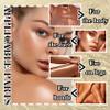 Bronze Shimmer Body Oil with Brush Kit,Waterproof Long Lasting Moisturizing Body Oil for Shimmering Skin on Any Part of The Body,Smooth Non-Sticky Summer Body Shimmer Oil for All Skin Types view 3