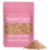 (1 Pound Bag) Dark Concealer Powder Refillable Pouch by Sweet Face Minerals, High Coverage Under Eye Concealer for Mature Skin, SPF 30 view 1