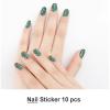 WUXEKZO Full Wrap Nail Art Stickers DIY Nail Art Designs for Women Fingernail Decorations Nail Art Accessories (Set of 5 Cute Lovely Otters Nail Sticker Nail Decals), Pattern 632 view 4