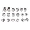 Chazcool Viking Beard and Hair Beads for Men - 18pcs Stainless Steel Ties and Beard Beads view 1