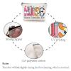CREATCABIN Nursing Makeup Bags Nurse Survival Kit Canvas Cosmetic Bag Multi Purpose Pencil Case with Metal Zipper Bag Toiletry Travel Purse Pouches Gifts for Women Nursing Supplies 10 x 7Inch view 4
