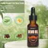 Beard Growth Oil for Men - Beard Conditioner Oil Rich in JOJOBA Oil & Sweet Almond Oil Multiple Natural Extracts - Beard Softener and Care-Strengthens & Moisturizes Beard (1 Fl Oz, Gulong) view 2