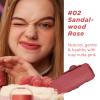 ITY Velvet Matte Finish Lip Stain-Mousse Textured Pudding Pot Lip Clay with Brush, Nude Shade, Dual-Use as Lipstick and Blush, Conceals Lip Lines, Rich Pigment, 0.21 oz (6g) in Sandalwood Rose view 3