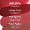 ITY Velvet Matte Finish Lip Stain-Mousse Textured Pudding Pot Lip Clay with Brush, Nude Shade, Dual-Use as Lipstick and Blush, Conceals Lip Lines, Rich Pigment, 0.21 oz (6g) in Papaya Dream view 2