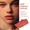 ITY Velvet Matte Finish Lip Stain-Mousse Textured Pudding Pot Lip Clay with Brush, Nude Shade, Dual-Use as Lipstick and Blush, Conceals Lip Lines, Rich Pigment, 0.21 oz (6g) in Papaya Dream view 3