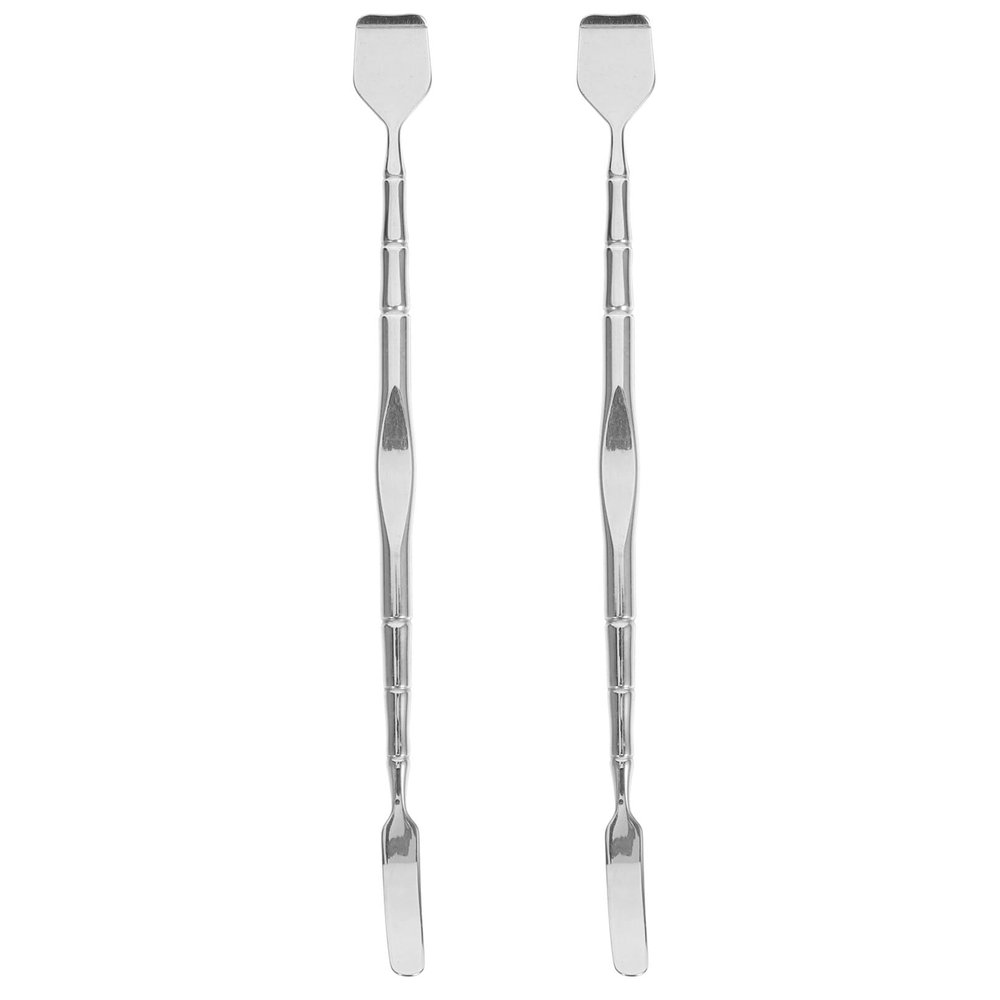 FRCOLOR, 2 PCS Black Head Remover for Face Nose Stainless Steel Double Headed Blackhead Extractor Tool