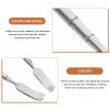 FRCOLOR, 2 PCS Black Head Remover for Face Nose Stainless Steel Double Headed Blackhead Extractor Tool view 4
