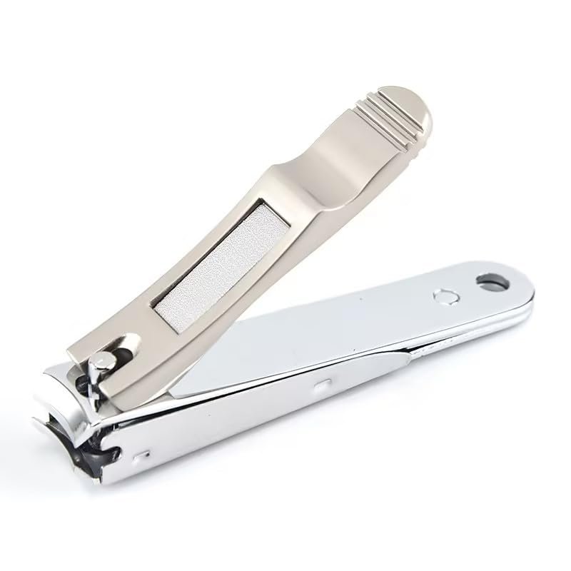1Pc Sliver Nail Clippers, Toe Nail Clippers, Fingernail Clipper, Nail Clippers for Women and Men, Stainless Steel Hard Material, Sharp and Labor Saving, Trimming Perfect Nail Tools