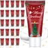 Dansib 24 Pcs Mini Sunscreen Bulk for Christmas Party SPF 30 Water Resistant Sunscreen Lotion Bulk 1oz Travel Size for Thank You Gifts Christmas Party Supplies view 1