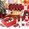 Dansib 24 Pcs Mini Sunscreen Bulk for Christmas Party SPF 30 Water Resistant Sunscreen Lotion Bulk 1oz Travel Size for Thank You Gifts Christmas Party Supplies view 3