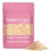(1 Pound Bag) Light Concealer Powder Refillable Pouch by Sweet Face Minerals, High Coverage Under Eye Concealer for Mature Skin, SPF 30 view 1