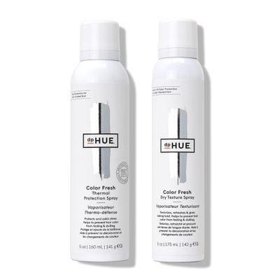 dpHUE Color Fresh Thermal Protection Spray (5 oz) + Color Fresh Dry Texture Spray (5 oz) - For All Hair Types - Color Safe