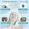 Garden of Love Shower Burst Trio Gift Set with Sachet- Shower Steamers Aromatherapy fizzing Bombs with Essential Oils Lavender LItsea Tablets Made USA Great Alternative to Bath Bombs for Women Men view 2