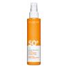 Clarins Body Sunscreen Lotion Spray | Broad Spectrum SPF 50+ | UVA/UVB Protection | Lightweight and No White Cast | Enriched with Antioxidants | All Skin Types, including Sensitive Skin | 5 Ounces view 1