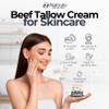 Beef Tallow Cream  All Natural Grass Fed Beef Tallow and Honey All Purpose Balm  Moisturizing Face and Body Lotion for Eczema, Cracked, Dry, Itchy, Irritated Skin  Skin Repair Skincare Made in USA view 2