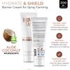 Bronze Tan DHA Spray Tan Barrier Cream - Barrier Cream for Spray Tanning - Essential for Spray Tan Salons - Barrier Cream Spray Tan Hydrates & Shields Skin - Prevent Over-Absorption & Uneven Tan 200ml view 2
