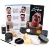 Halloween Zombie Makeup, Complete Zombie SFX Makeup Kit Set with Face Paint, Liquid Latex, Scar Wax & Fake Blood for Special Effects Make Up, Costume Cosplay Stage & Movie view 1