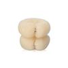 2PCS 20cm Donut Hair Bun Maker Ring Style DIY Hair Foam Ring Shaper Snap Roll Bun Tool for Women (Beige) view 1