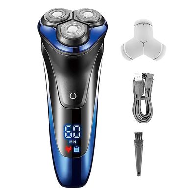 EKHOU Head Shavers for Bald Men, Wet Dry Electric Shaver for Men Rotary Beard Electric Razor Shaving Machine Grooming Kit Rechargeable LCD Display