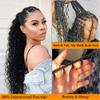 16inch Human Braiding Hair 1 Bundle 100g Water Wave Bulk Human Hair for Braiding No Weft Wet&Wavy Braiding Hair Bulk Curly Human Hair for Boho Braids 100g,1b Color view 2