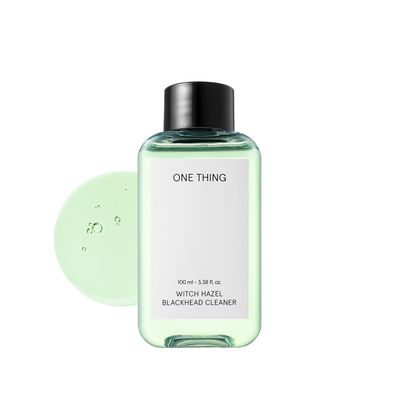 ONE THING Witch Hazel Blackhead Cleaner 3.38 fl. oz. | Unclog Pores, Non-Irritating Exfoliating Pack, Nose Pore Strips, Blackhead Whitehead Remover, Refine Pores, Acne Prone Skin | Korean Skin Care