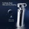EKHOU Head Shavers for Bald Men, Electric Face Shaver for Men USB Rechargeable Magnetic Suction Cutter Head Shaving Machine Waterproof Beard Trimmer view 3
