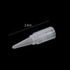 100 Pieces Tattoo Tip Tattoo Needle Tube Plastic Tattoo Needle Nozzle Tattoo Needle Cap Tattoo Needle Tip Tattoo Nozzle Tips for 1R Tattoo Needle(Clear, Large) view 2