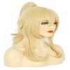 VGbeaty Lolita Blonde Long Wavy Wig with Ponytail for Women Girls Halloween Party Costume Anime Jean Cosplay Wig view 2