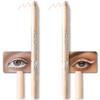 evpct 2Pcs Nude Color Gel Glitter Eyeliner Pencils Set for Women Waterline Waterproof Smudge Proof lapiz de ojos delineador de ojos contra el agua Eye Liner Makeup view 1