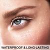 evpct 2Pcs Nude Color Gel Glitter Eyeliner Pencils Set for Women Waterline Waterproof Smudge Proof lapiz de ojos delineador de ojos contra el agua Eye Liner Makeup view 4